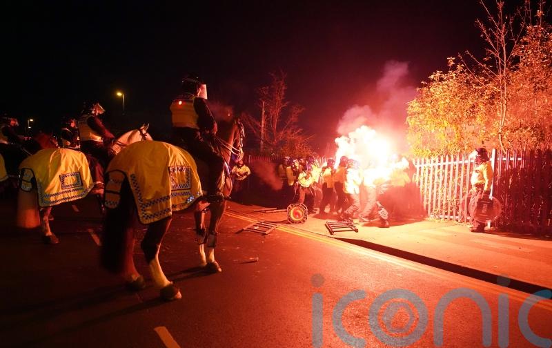 Legia Warsaw fans bailed by court as police continue inquiry into major disorder