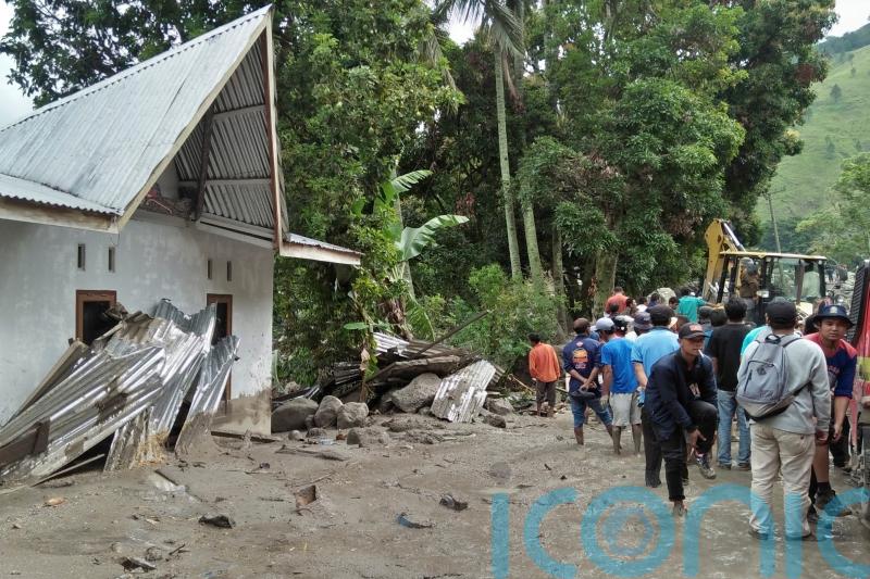 One dead, 11 missing after landslide and floods hit Indonesia’s Sumatra island