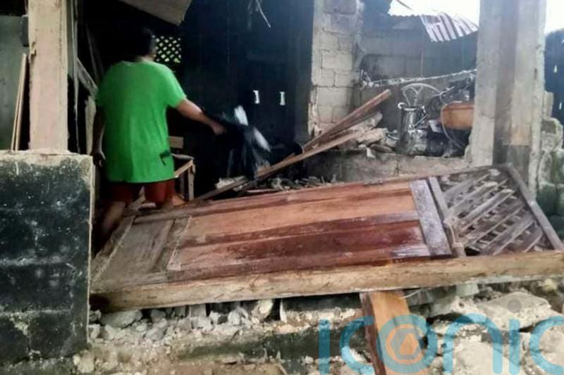 Strong earthquake that sparked tsunami warning leaves one dead in Philippines