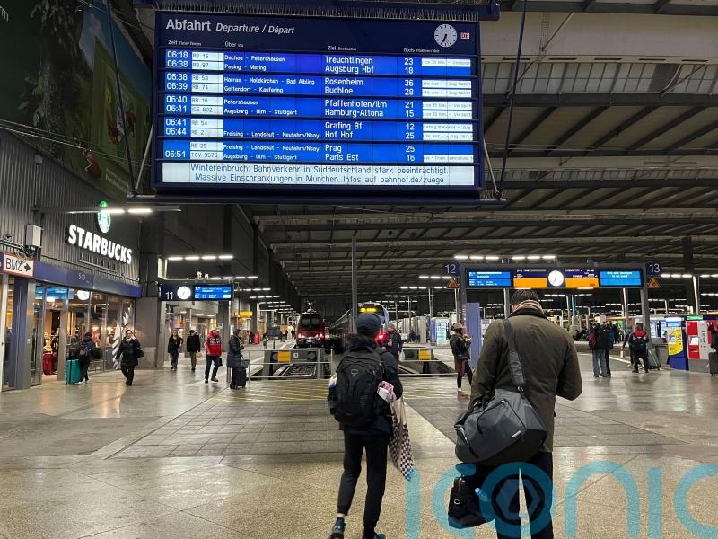 Munich Airport suspends all flights due to freezing rain