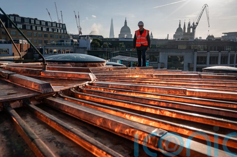 Museum of London’s new home at historic market a step closer after roof restored