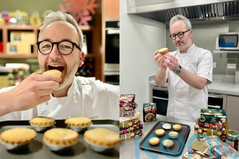 Eating 1,000 mince pies a year: Waitrose Christmas chef starts recipes in January and uses AI to devise festive feasts