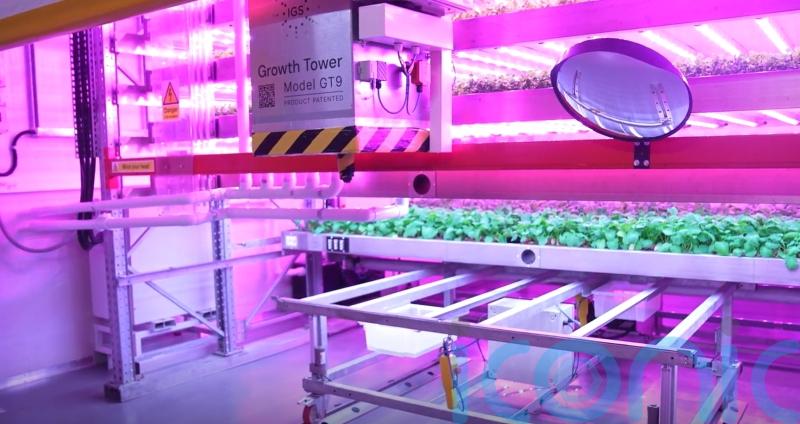 Vertical farm unveiled to grow crops and reduce water use in extreme climates