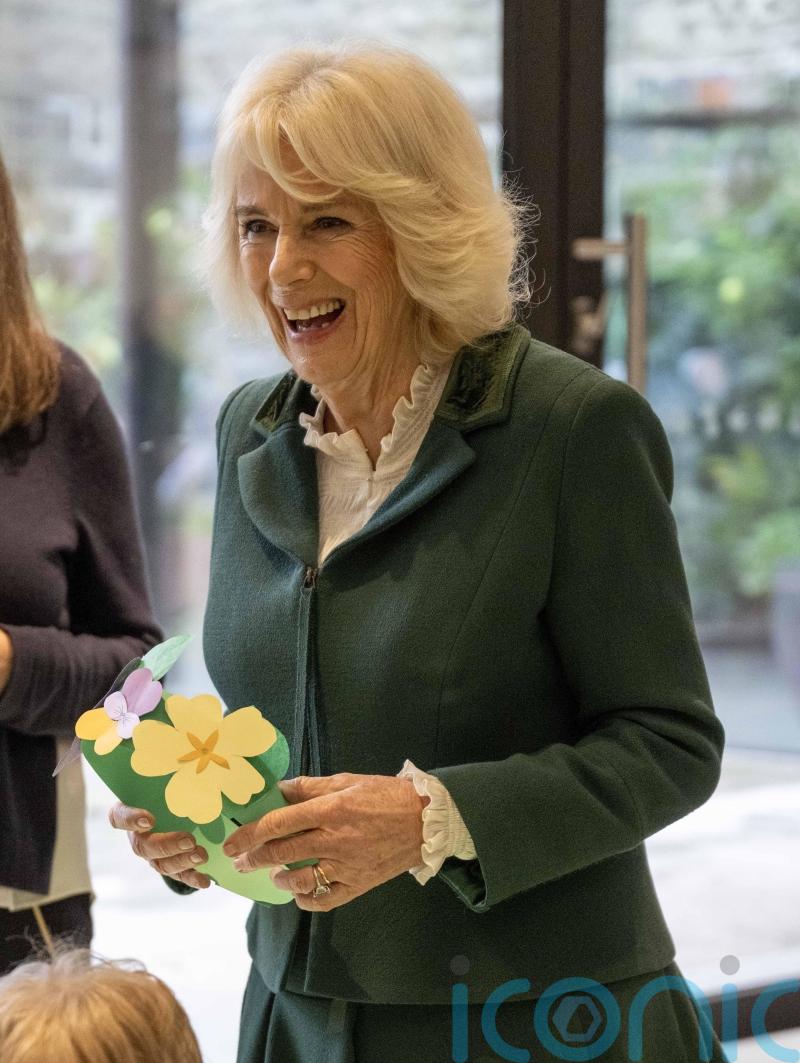 Queen hears reference to ‘happy and unhappy families’ during Garden Museum visit