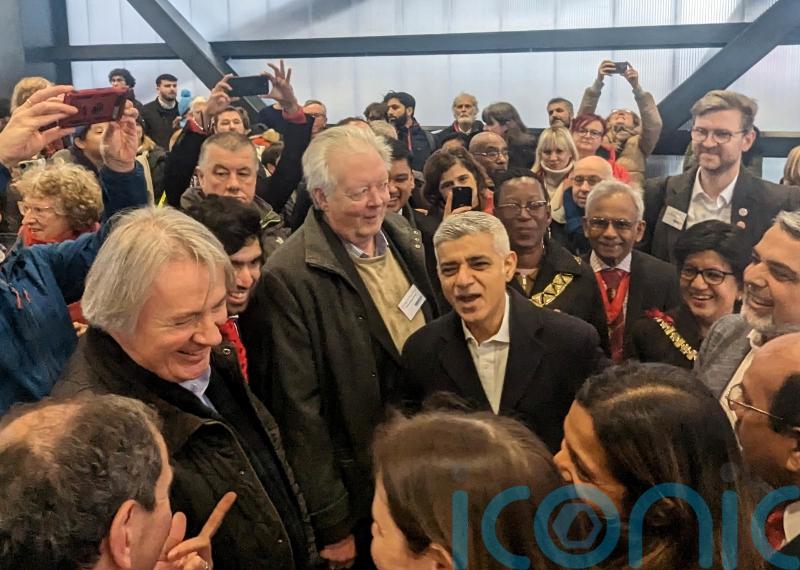 Sadiq Khan opens first new London mainline train station in 10 years