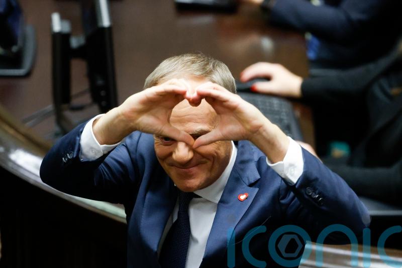 Poland’s parliament elects Donald Tusk as prime minister