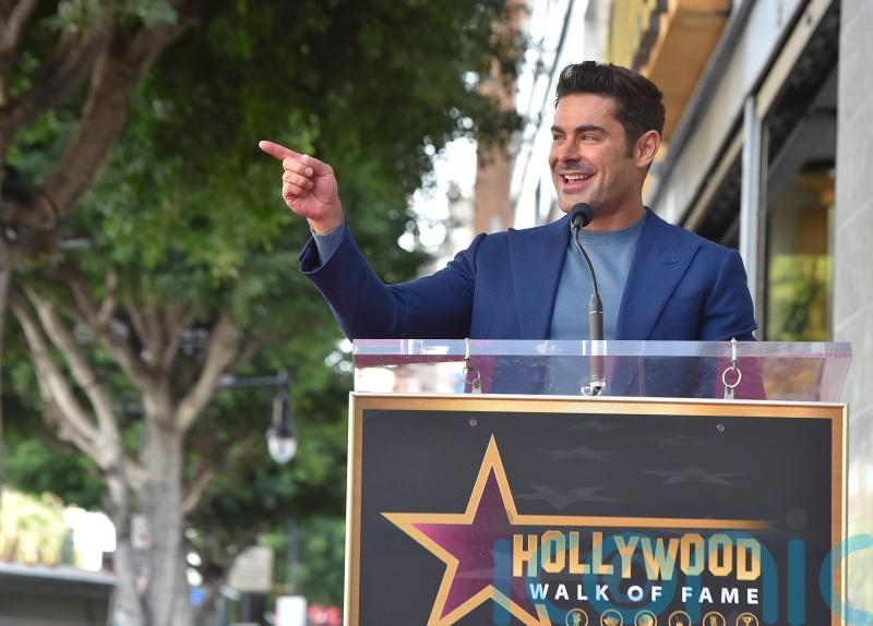 Zac Efron praises late co-star Matthew Perry in Hollywood Walk of Fame speech