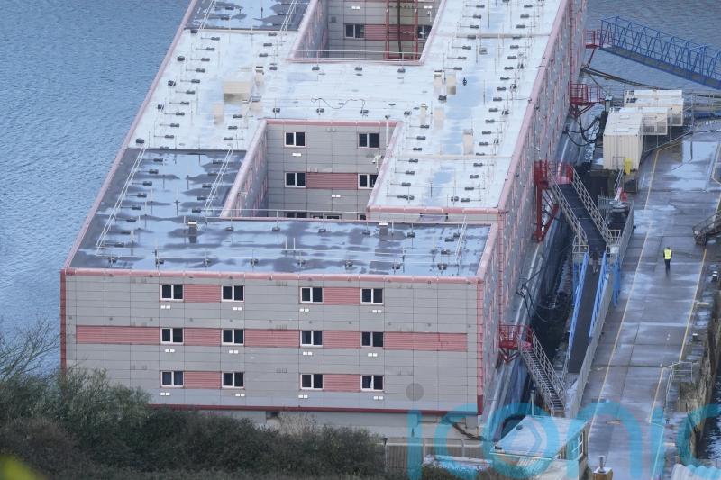Bibby Stockholm asylum barge costing taxpayers £22m, says Home Office chief