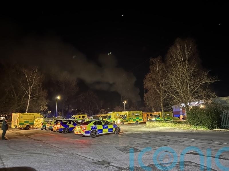 One person unaccounted for after explosion and fire at industrial estate
