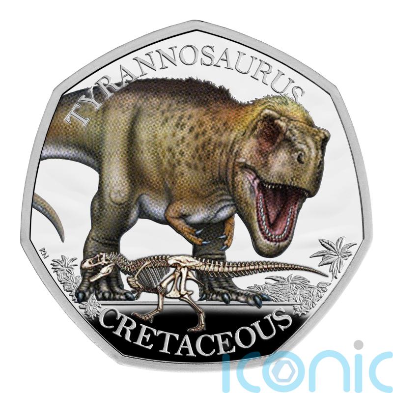 Dinosaur-themed coins unveiled by the Royal Mint