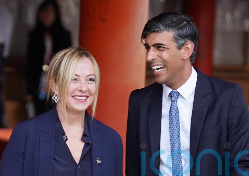 Sunak to travel to Rome for Italian PM&rsquo;s right-wing political gathering