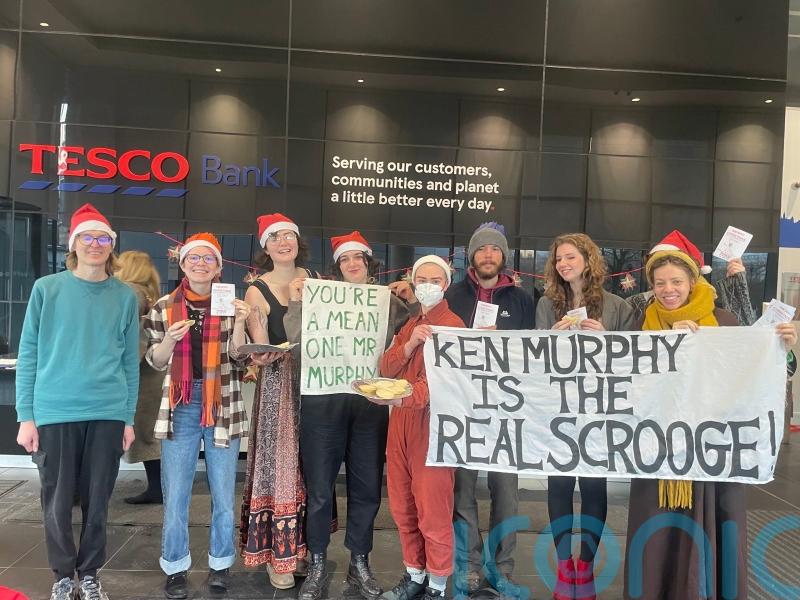 This Is Rigged activists occupy Tesco Bank offices