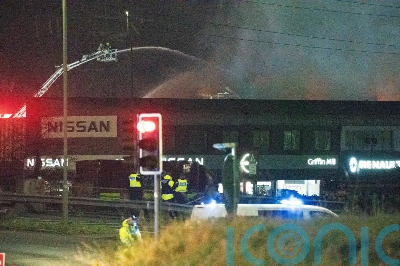 One person still unaccounted for after fire and explosion at industrial estate