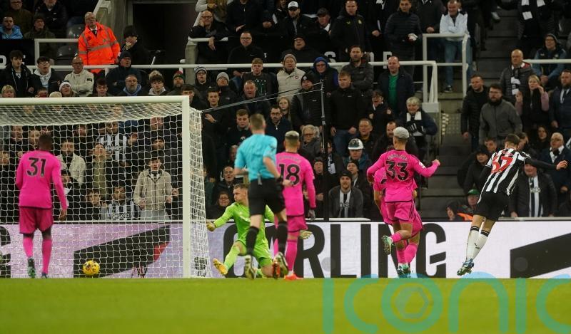 Teenager Lewis Miley nets maiden goal as Newcastle overcome 10-man Fulham