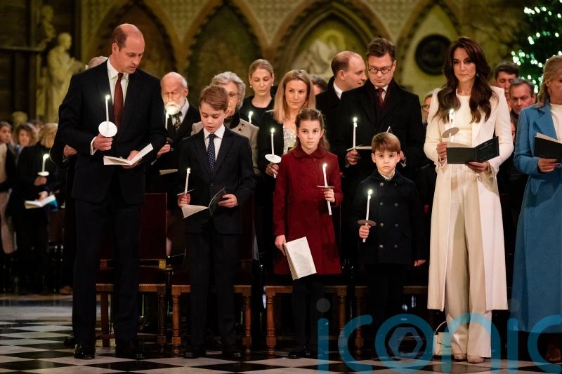 Kate thanks those nurturing society’s youngest in carol concert video message