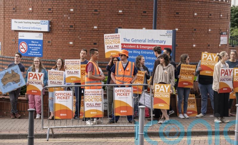Junior doctor strikes will put health service ‘on back foot’, says NHS chief