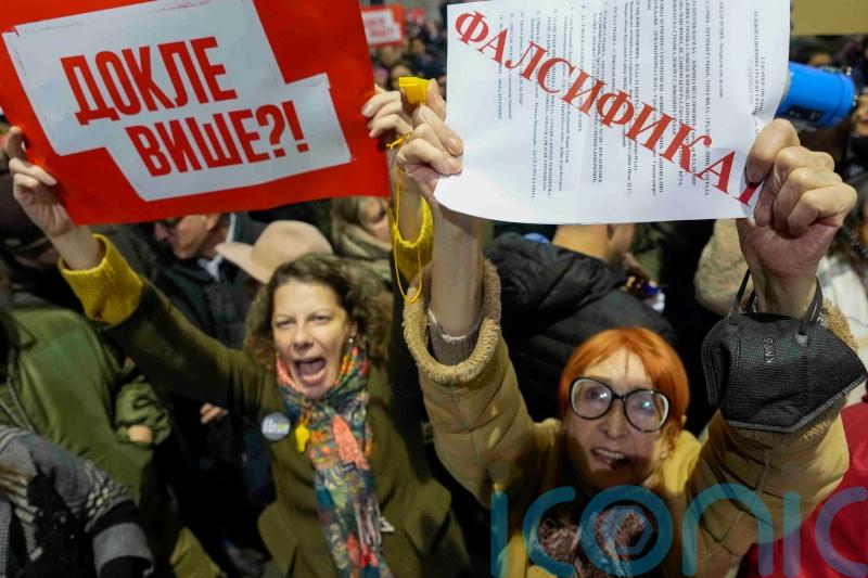 Serbia opposition urges EU to help open international probe into disputed vote
