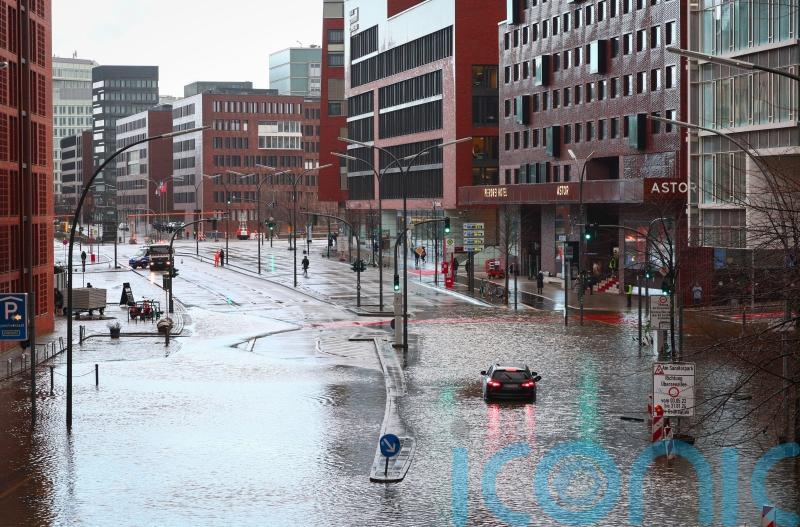 Two dead and transport disrupted as storm brings high winds to northern Europe