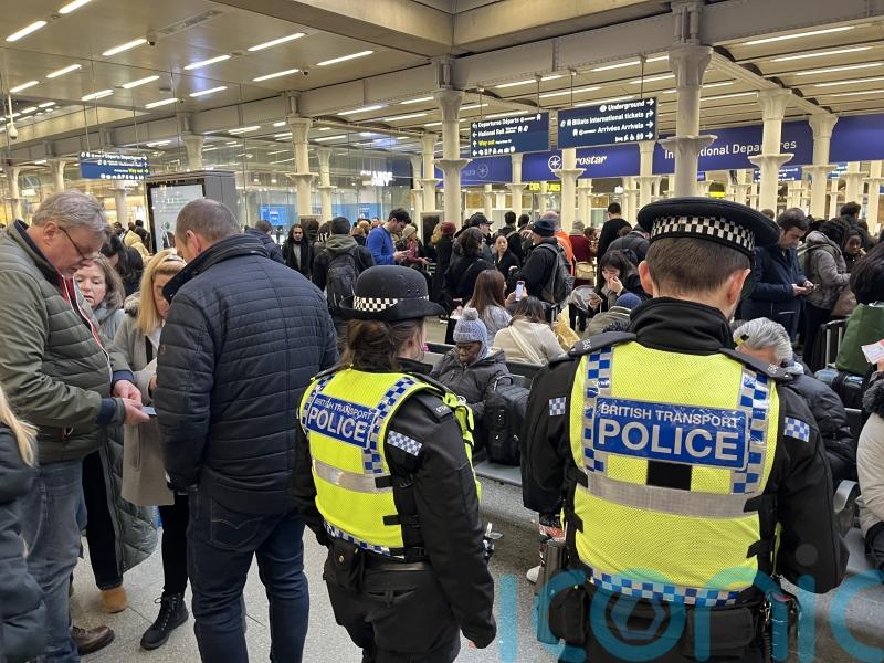 Christmas travel disruption as motorways close and rail travellers face delays