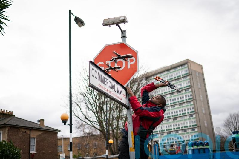 Removal of Banksy artwork reported to police to ‘help get it back’