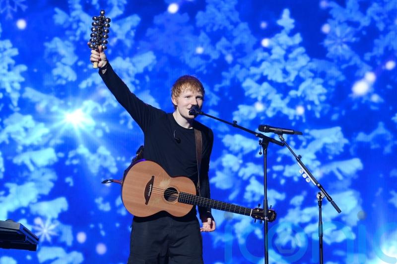 Ed Sheeran and Dua Lipa among stars to share holiday messages on Christmas Eve