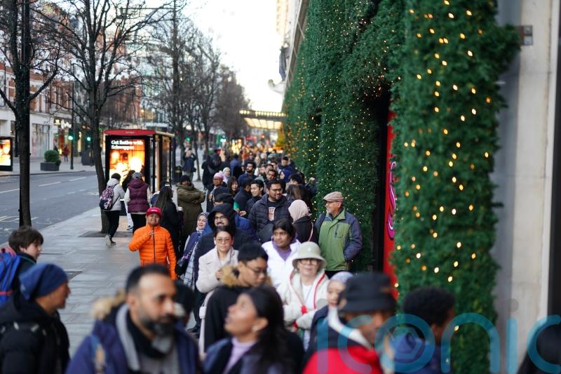 Shoppers hit the high street for Boxing Day sales