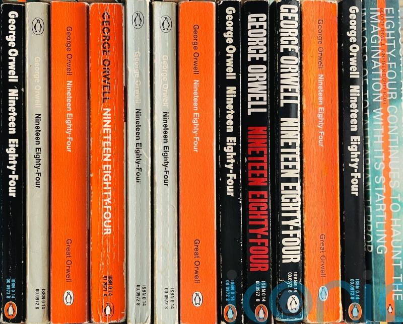 Artist collecting 1,984 copies of Orwell’s Nineteen Eighty-Four for display
