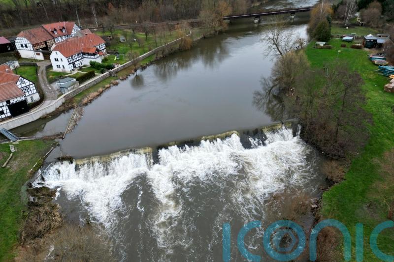 Rivers remain high in parts of northern and central Europe after heavy rain