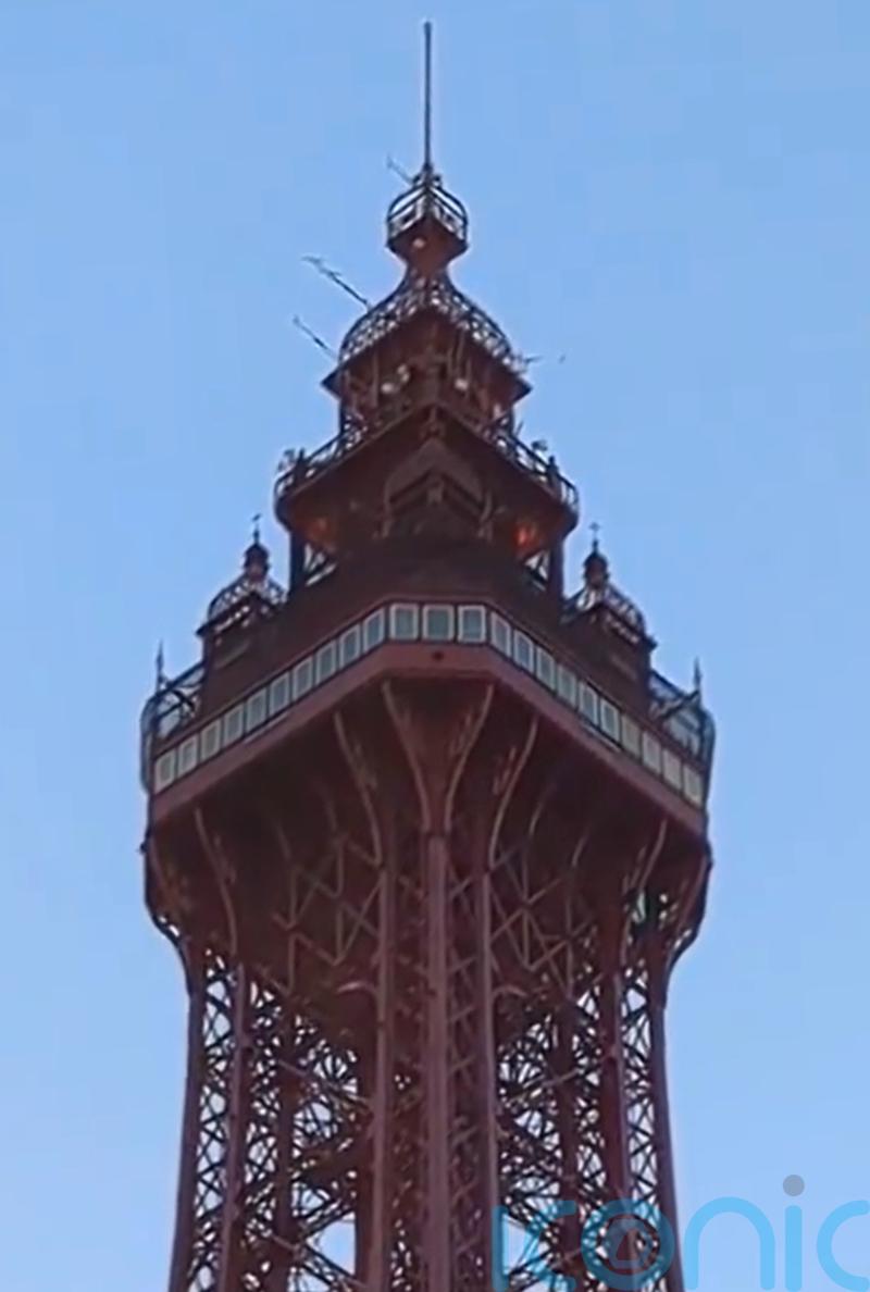 Flames reported at Blackpool Tower actually ‘orange netting’, police say