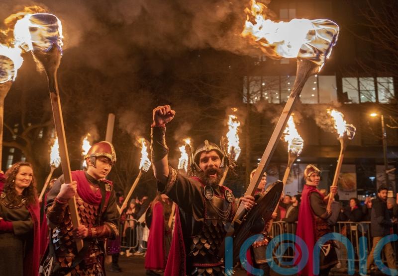Thousands of torches light up Edinburgh streets to launch Hogmanay celebrations