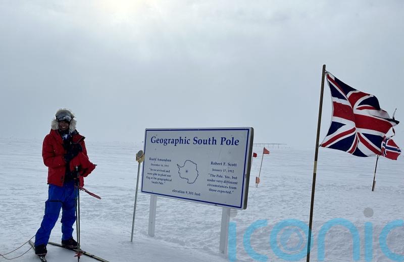 Army medical officer says she is fastest woman to solo ski across Antarctica