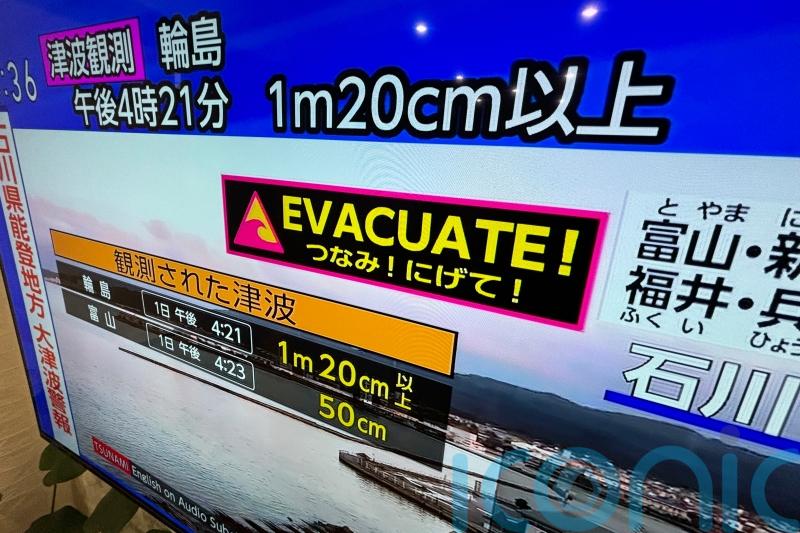 Tsunami warnings after series of strong earthquakes on Sea of Japan coast