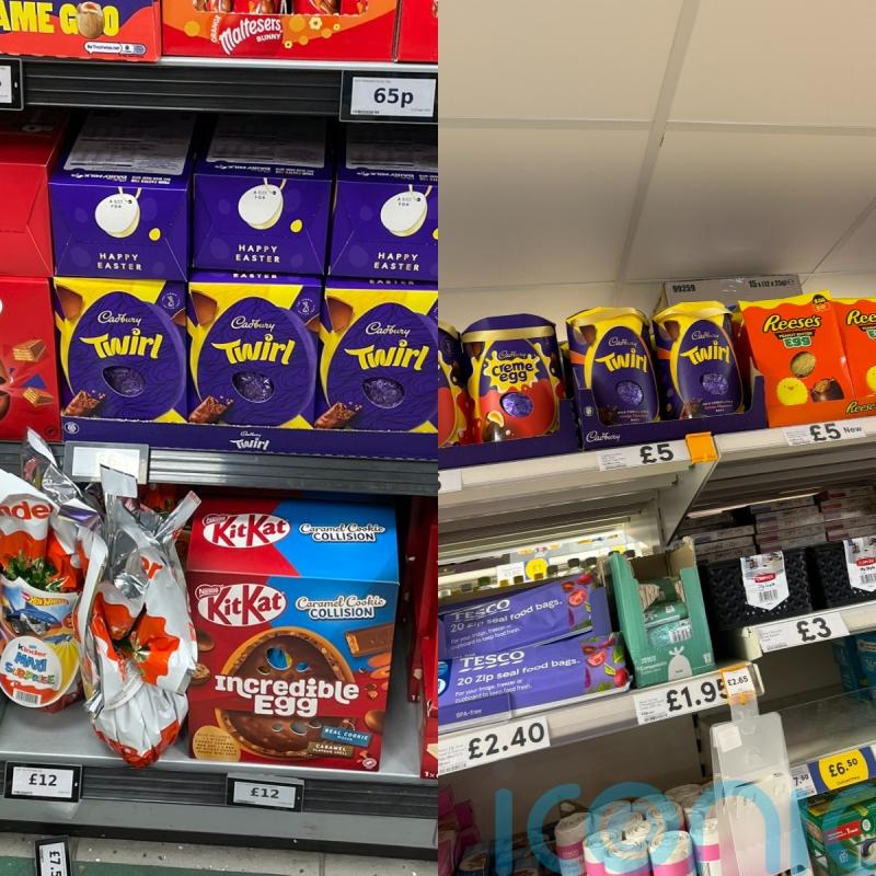 Shoppers baffled by supermarkets selling Easter eggs