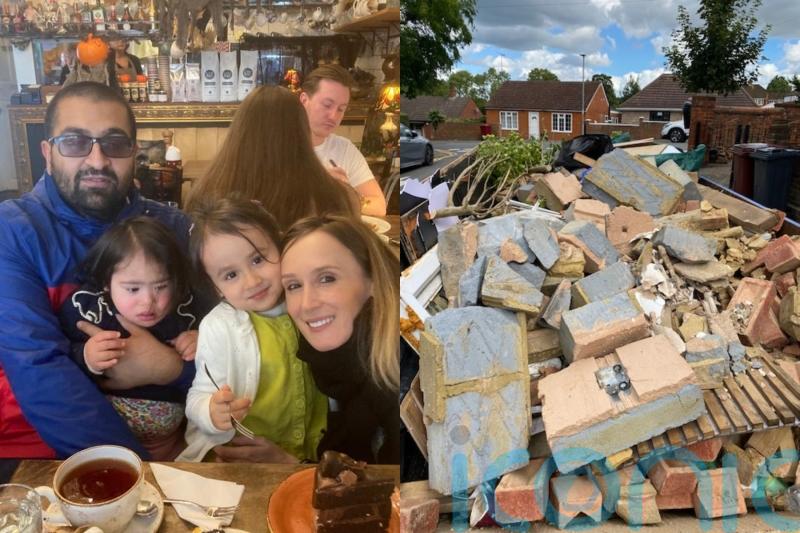 Family of four left in ‘horrendous purgatory’ after builder bails on £115K renovation leaving them homeless for 17 months