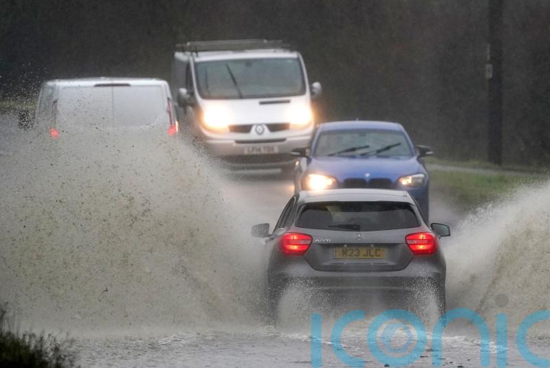 Storm Henk batters parts of the UK with high wind and heavy rain