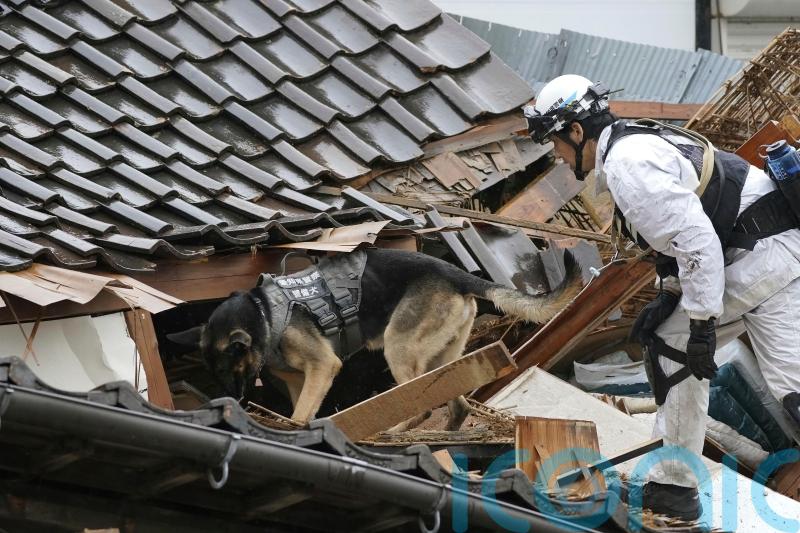 ‘Race against time’ in hunt for survivors after Japan earthquakes leave 73 dead