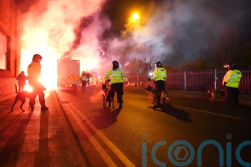 Charges dropped against 39 Legia Warsaw fans arrested after Villa Park disorder