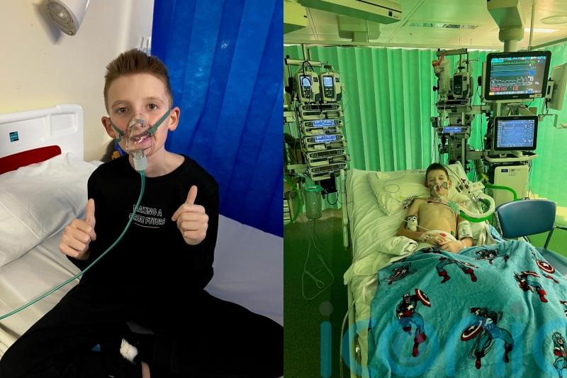 Boy, 10, unable to walk or talk after hard-to-spot symptoms turn out to be condition which baffles doctors worldwide