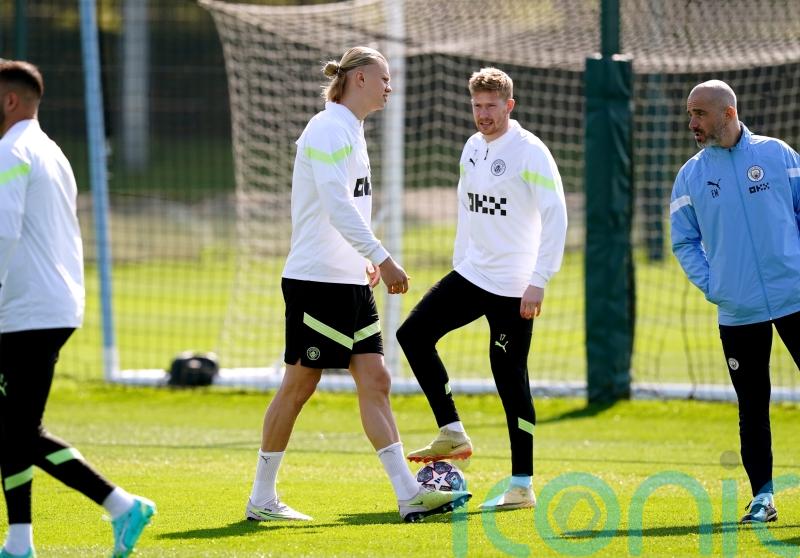 Erling Haaland still missing for Man City but Kevin De Bruyne ready to start