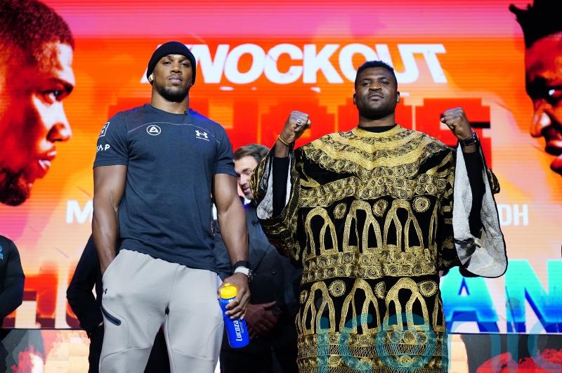 It will be explosive – Anthony Joshua to take on Francis Ngannou on March 8