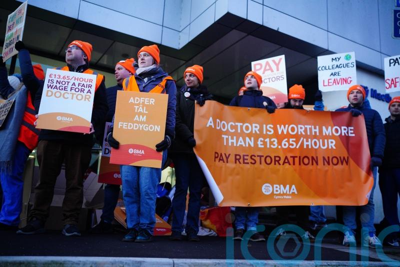 NHS is ‘coping’ as junior doctors strike over pay in Wales