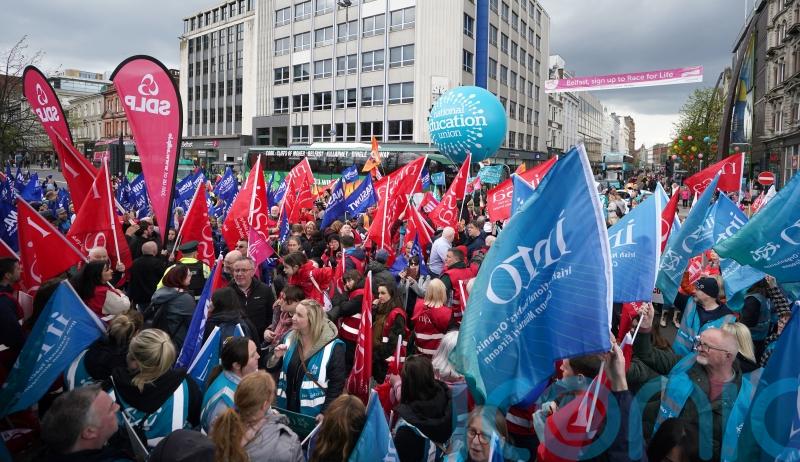 Which public sector workers are going on strike in Northern Ireland and why?