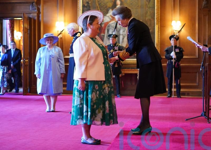 Scottish Labour deputy leader receives damehood at investiture ceremony
