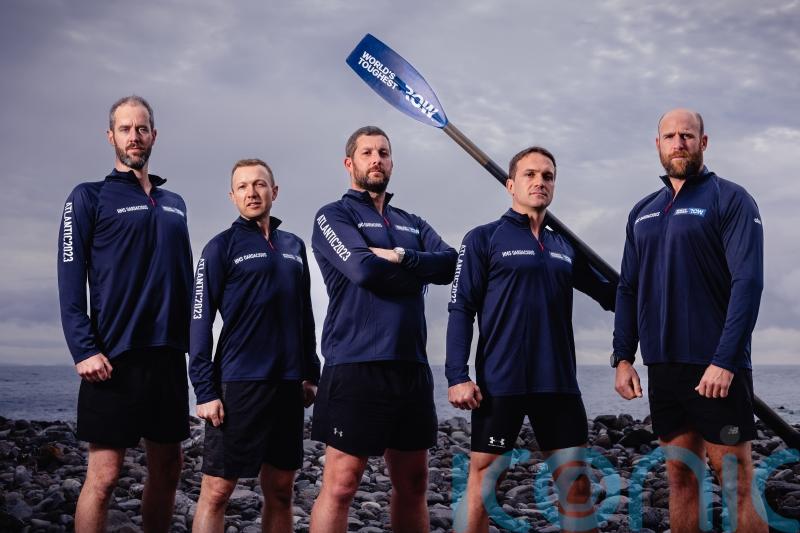Team of Royal Navy submariners win 3,000 mile world’s toughest rowing race