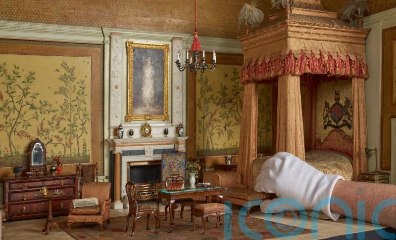 Tiny treasures from Queen Mary’s Dolls’ House go on show at Windsor Castle