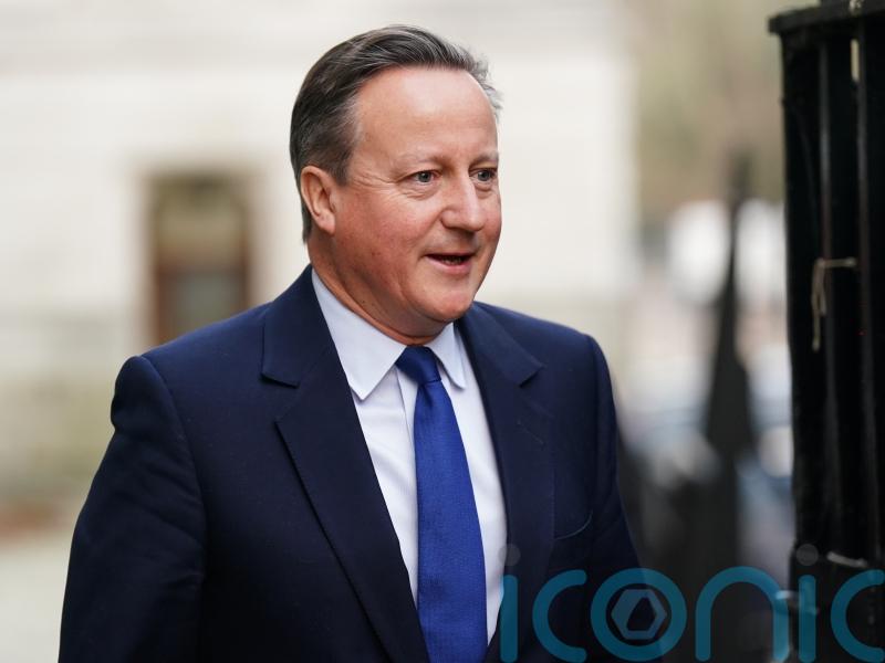 Cameron happy to play ‘second fiddle’ to Sunak