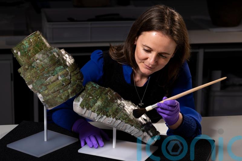 Roman armour to go on display after experts complete ‘ancient jigsaw puzzle’