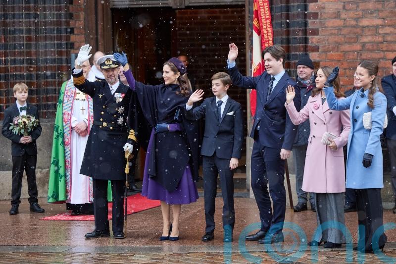 King Frederik and Danish royals attend ‘celebratory church service’ in Aarhus