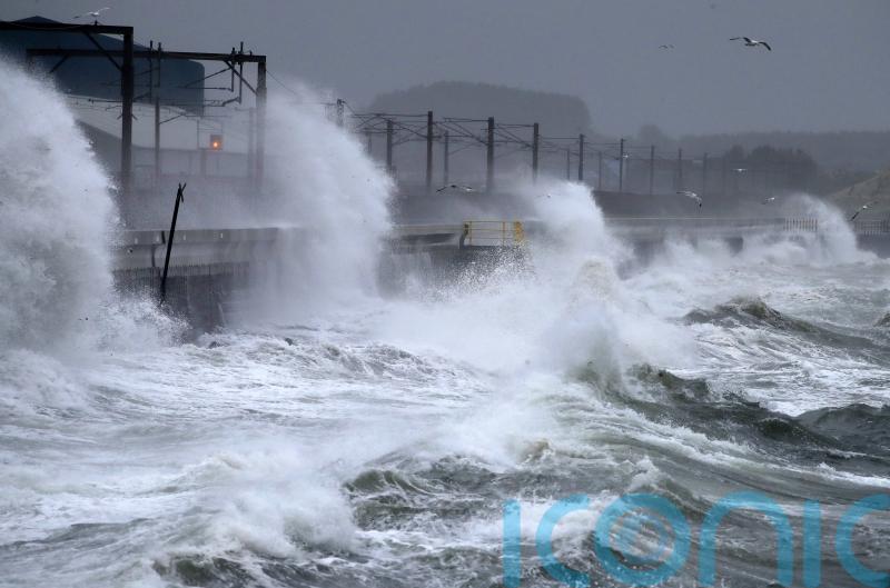 Thousands left without power and travel is disrupted by Storm Isha