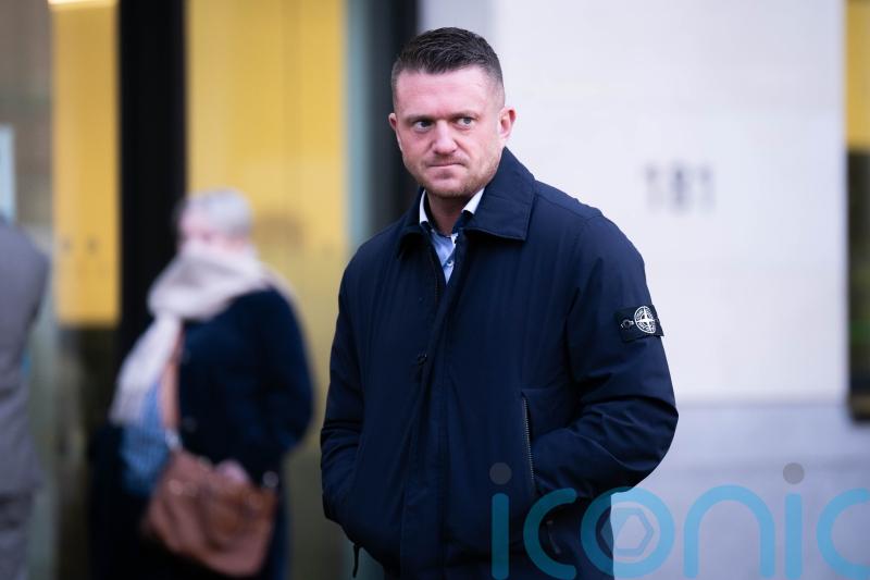 Tommy Robinson denies refusing to leave march against antisemitism